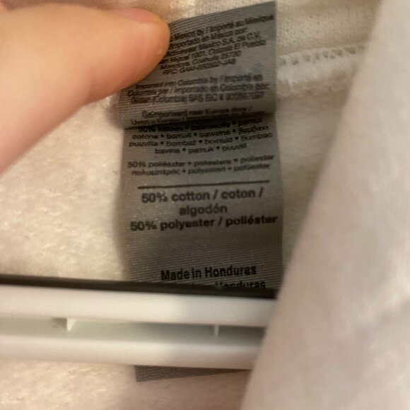 GILDAN Heavy Blend White Hood Sweater from Anime Haikyu with Green Text Size S - Picture 6 of 10